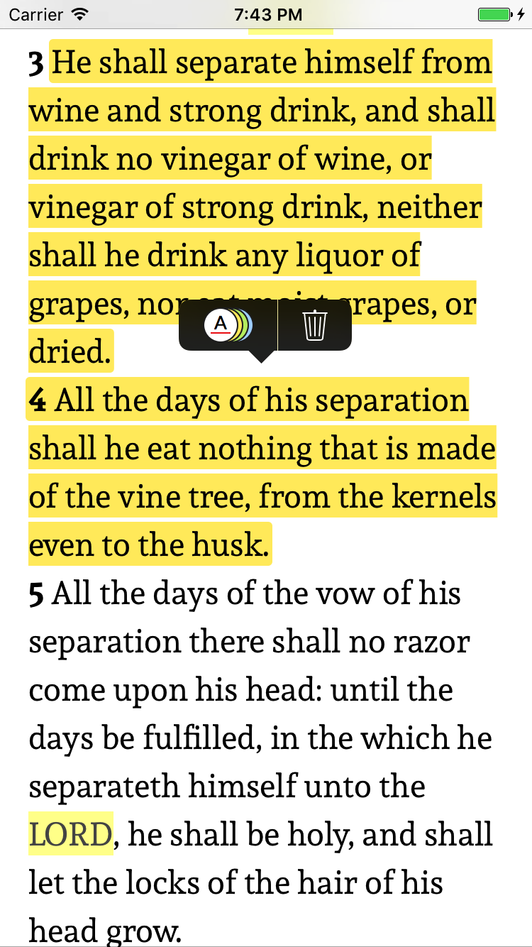 Remove Highlighted Content