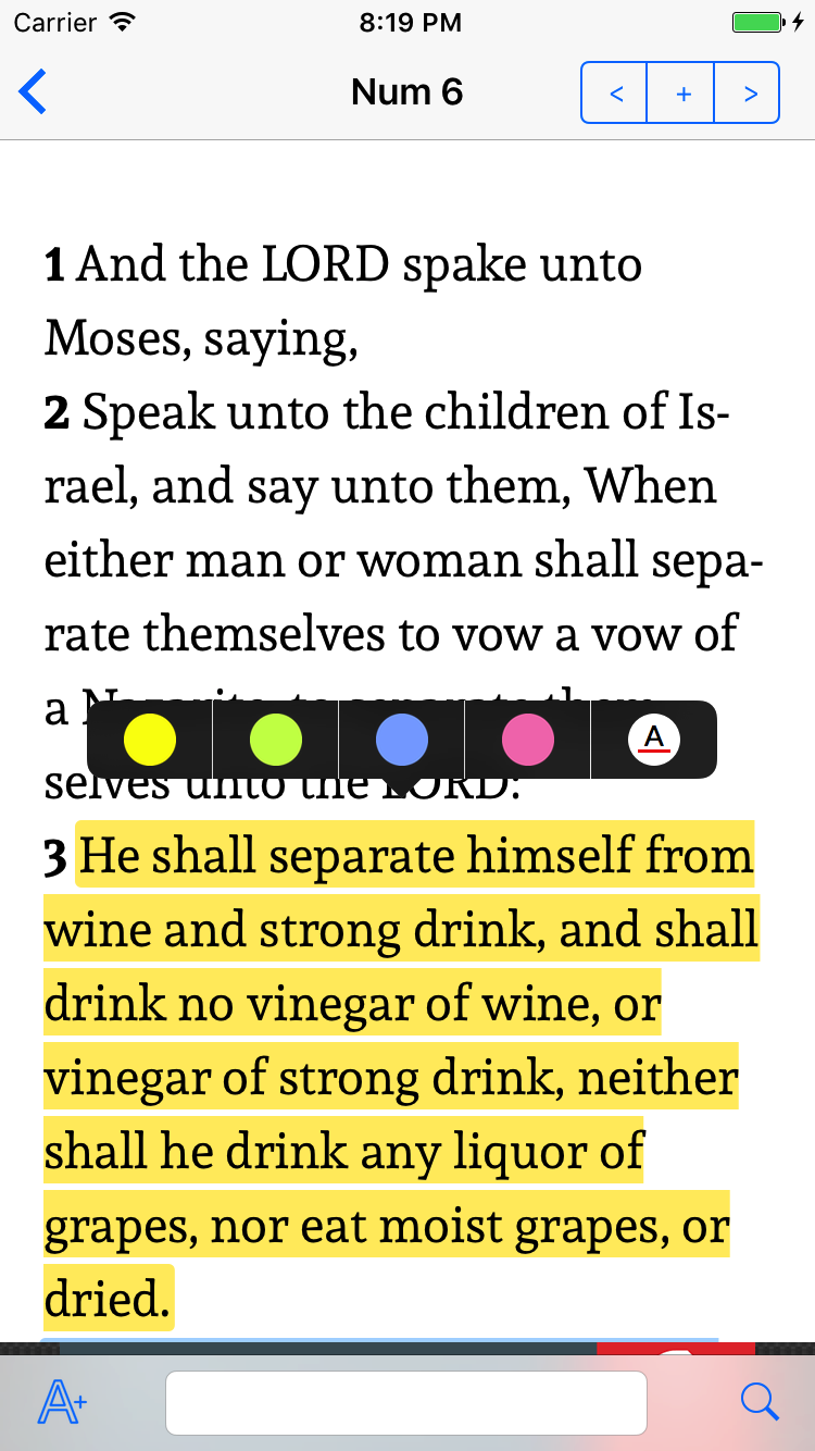 Change Highlight Style